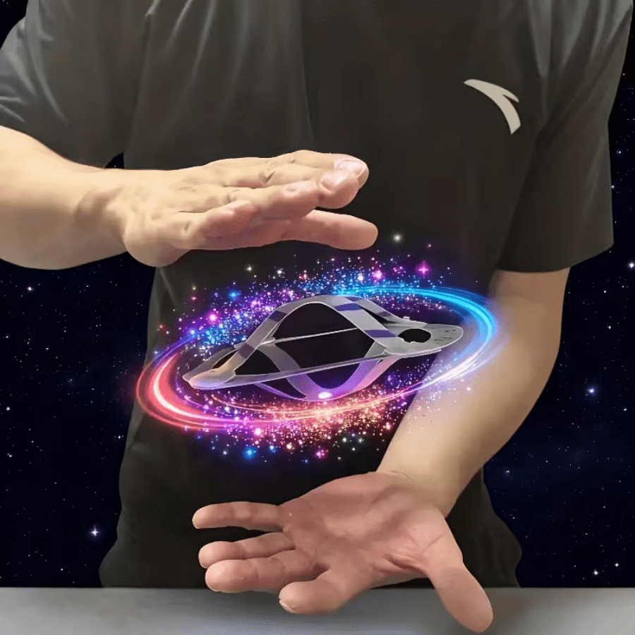 1pc Anti-Gravity UFO Floating Magic Disc - Levitation Street & Stage Performance Prop, Interesting Novelty Toy