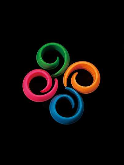 8pcs Random Color Sewing Machine & Embroidery Machine Thread Spool Holder, Silicone Material To Prevent Loosening