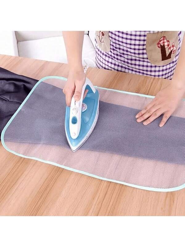 1pc Ironing Cloth And Ironing Board Protective Pad, Random Color, Suitable For Spring/Summer Tops, Minimalist Style