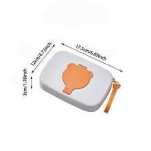 1个便携式可重复填充湿巾盒，随时随地保持清新：这款小巧轻便的可重复使用湿巾袋旨在保持湿巾清新湿润，是户外旅行、露营、徒步旅行、野餐、背包旅行、健身房、汽车储物箱、海滩、日常使用以及任何场合方便取用湿巾的理想之选。 - 彩色 - 查看 10