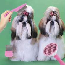 This Brand New Pet Grooming And Cleaning Set Is Suitable For Cats And Dogs: Including Self-Cleaning Brush, Nail Clippers, Comb, Deshedding Brush, And Toothbrush, To Keep Your Beloved Pets Clean, Healthy And Happy. This Is An Essential Pet Grooming And Cleaning Set. - Nhiều màu - Xem 3