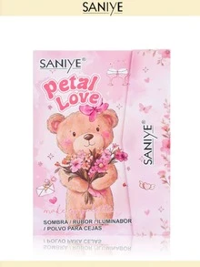 Estuche de sombras T319 PETAL LOVE OSITOS - Rosa Fucsia - Ver 4
