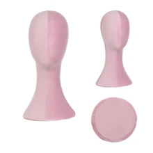 CHUAN SHANG Wig Head Stand Mannequin Head Hat Display Stand Velvet Wig Holder For Mask, Headdress, Necklace - View 11