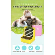 Rabbit Hay Rack And Food Bowl Combo, Hanging Feeder For Baby Rabbits, Dwarf Rabbits And Chinchillas, Rabbit Food And Hay Rack, Rabbit Supplies - View 1