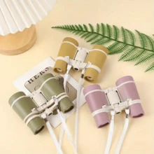 1pc Mini Binoculars, Macaron Color Series, High Definition Lens, Travel Binoculars - Multicolor - View 3