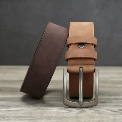 2条PU皮革休闲商务纯色高品质男士皮带，配方形金属扣，复古风格，适合户外、运动、派对、日常搭配，是休闲、商务、男友、丈夫、父亲等男士的最佳礼物之选，适合日常穿着、时尚、青少年、户外、度假、运动、旅行、街头、波西米亚风、复古秋季、万圣节、秋冬季配饰，适合青少年、青年、男士，休闲、户外、运动、度假、毕业礼物、生日礼物、日常穿着、万圣节、休闲、商务、街头、波西米亚风、西部风、户外、送给男士、丈夫、男友、父亲、爸爸、圣诞节的礼物