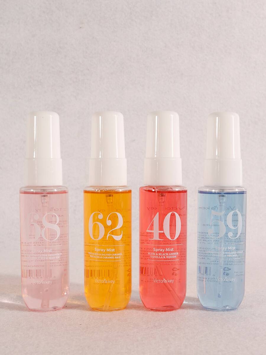1/4/5pcs 40ml Brazilian Fragrance Spray, Fabric Deodorizer, Fresh Spray With 4 Scent Options, Indoor & Outdoor Air Freshener, Multi-Layered Fragrance Spray To Enhance Well-Being, Long-Lasting Natural Fresh Spray, Releasing Elegant Rio De Janeiro Scents Of Herbs, Coconut Flower, Citrus, Woody, And Marine Notes, Suitable For Dates, Parties, Gatherings, Vacations, Home, Hotel, Office - A - View 1