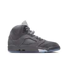 Nike Giày bóng rổ cổ cao Jordan Air Jordan 5 Retro "Wolf Grey" cổ điển, thoải mái, dành cho nam, màu xám. - Xám - Xem 2