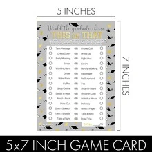2026 Graduation Party Game - This Or That, Suitable For Teenagers And Adults - A - View 3