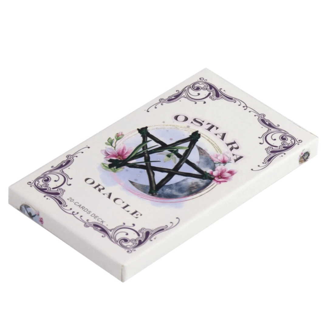 Spring Equinox Oracle Cards: Ancient Divination Cards For Spiritual Guidance And Intuitive Awakening, 20 Mini Cards, English Guidebook, Card Game - Multicolor - View 1