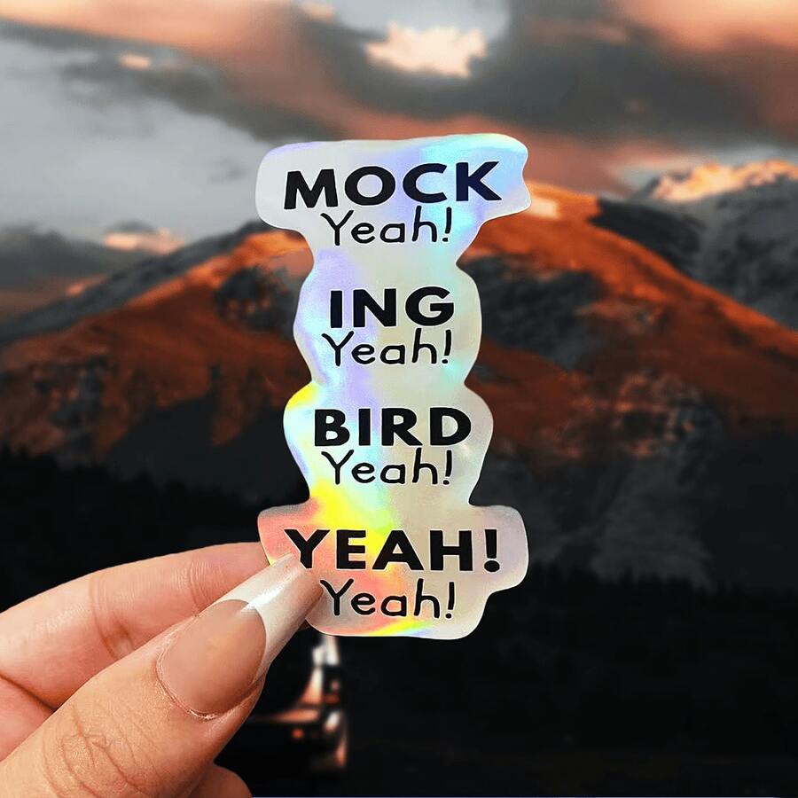 Funny Movie Quote Stickers, Retro 90s Nostalgic Stickers, Humorous Car Decals, Holiday Gifts - Multicolor - View 1