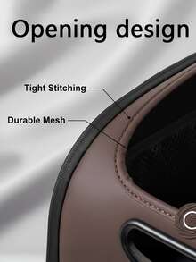 1pc Multi-Functional Car Storage Box, Luxury Large Opening Passenger Seat Organizer, Multi-Purpose Trunk Organizer, Easy To Clean Car Storage Gadget - Suitable For Sedan/SUV/MPV Under Passenger Seat And Trunk, Solving The Problem Of Messy Items, Sliding Goods, And Disorganized Trunk, Practical Car Accessory Gift - Multicolor - View 8