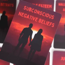 64张“爱之砖”占卜卡套装 - 自爱与情感关系肯定卡，完美的情人节礼物（送给女性）| 女性自我关爱肯定卡 - 彩色 - 查看 5