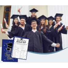 30/10 lá bài "Ai hiểu người tốt nghiệp nhất?" - Trò chơi tiệc tốt nghiệp năm 2026, in hai mặt, thích hợp làm quà tặng và vật dụng cho tiệc tốt nghiệp trung học và đại học. - Xem 5