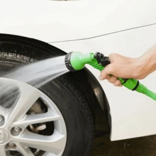 High Pressure Expandable Garden Hose Set - Spray Gun And Nozzle Suitable For Gentle Pet Bathing, Efficient Car Washing, Lawn Irrigation And Yard Cleaning - Multicolor - View 3