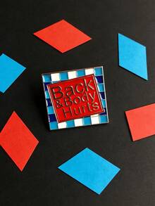 1pc Cartoon Funny Square Letter Brooch,Brooches For Women,Clothing Accessory Brooch,Pins,Bag Charms,Christmas Gifts For Women, Pins For Backpack, Valentine's Day - 12300701 - Xem 1