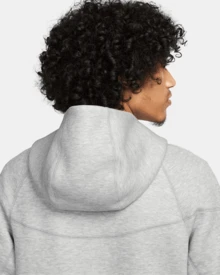 Nike Sportswear Tech Fleece Windrunner Full Zip Hoodie 'Dark Grey Heather/Black' - Xem 7