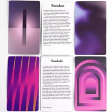 80 Cards Emotion Box, Healing Cards, Psychological Mystery Cards, Card Game, Exquisite Game Gift - Multicolor - View 5