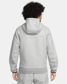 Nike Sportswear Tech Fleece Windrunner Full Zip Hoodie 'Dark Grey Heather/Black' - Xem 4