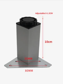 4pcs Metal Triangle Furniture Legs, Suitable For Coffee Tables, Cabinets, Sofas And Other Furniture, Hardware Accessories - Multicolor - View 31
