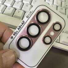 Protector de lente de cámara para Galaxy S26 Ultra/S26 Plus/S26, marco de metal con cobertura completa, película protectora precisa, escudo de cámara anti-arañazos - Negro - Ver 4