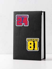 Heated Rivalry Inspired Sticker Bundle, Shane And Ilya Couple, Team Hollanov, LGBT Couple Hockey, Hollaner Rosanov Sticker - Multicolor - View 5