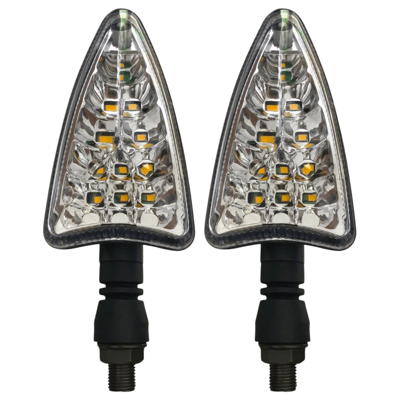 Tecnomoto Motorcycle Lights - BLUE - View 1