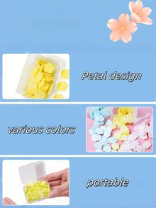 6 Lembar Sabun Cuci Tangan Wangi Portabel - Cocok untuk Mencuci Tangan, Mandi, Penggunaan Kamar Mandi, Perlengkapan Sanitasi. Mudah Dibawa. Aroma Segar. - MultiWarna - View 6