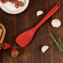 [2/4 Packs]Silicone Spatula Spoon Set, Heat Resistant Rubber Spoonula, Seamless Non-Stick Flexible Scrapers For Baking/Cooking Mixing Tool, Dishwasher Kitchen Utensils (Red/Pink/Orange/Blue) - Orange - View 7