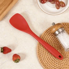 Silicone Spatula Spoon Set, Heat Resistant Rubber Spoonula, Seamless Non-Stick Flexible Scrapers For Baking/Cooking Mixing Tool, Dishwasher Kitchen Utensils (Red/Pink/Orange/Blue) - [2/4 Packs] Available - Orange - View 7