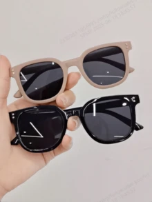 2 Pairs Fashion Glasses For Boys & Girls, Suitable For Children, Party Decoration & Photography Props - Multicolor - View 4