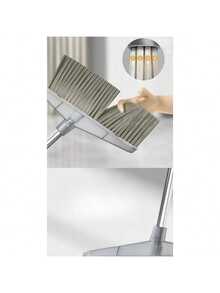 Broom And Dustpan Set, Thick Transparent High-End Household Broom Wholesale, Sweeping Brush And Dustpan Combination - Transparent Broom - View 3