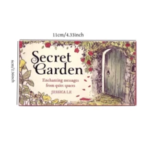 秘密花园神谕卡，40 张卡片，自然直觉占卜卡，用于精神指导和励志信息。 - 彩色 - 查看 7