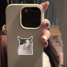 Nhãn dán mèo khó chịu, nhãn dán biểu cảm mèo hài hước và châm biếm, nhãn dán cá nhân hóa cho bình nước, hành lý, nhãn dán lỗi hệ thống XP cổ điển, nhãn dán hài hước "Nhiệm vụ thất bại thành công", đồ trang trí hài hước dành cho lập trình viên, nhãn dán vinyl chống thấm nước - bề mặt mờ bền, nhãn dán tự dính, thích hợp cho ô tô, cửa sổ, máy tính xách tay, xe tải, xe van, bình nước - thiết kế bền đa năng, nhãn dán xe hơi - đĩa than - Xem 6