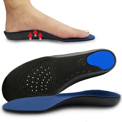 1 Pair Unisex Arch Support Sports Shoe Insoles, EVA Cushioned Insoles For Athletic Shoes