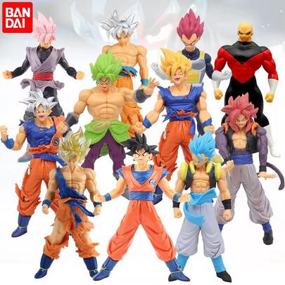 bandai 动漫手办 超级赛亚人卡卡罗特 传奇 PVC 手办 收藏模型 礼品 | 完美的复活节、母亲节和父亲节礼物 – 生日、周年纪念日、毕业典礼和节日礼物，适合粉丝、收藏家展示、动漫主题派对礼品和角色扮演道具，收藏玩具礼品