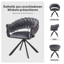 Dining Chairs - Grey - View 3