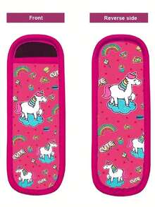 2/9个装冰棒套，适用于酸奶管、冰棍氯丁橡胶保温套、防冻套、冰盒冰棍托、冰棒托，可重复使用和清洗的冰棒套 - 彩色 - 查看 10