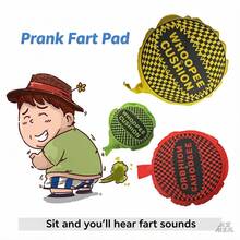 1pc Funny Fart Cushion Prank Toy, Gag Gift - Multicolor - View 3