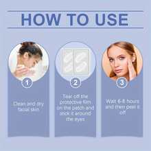 3对眼贴，水溶性眼贴，3种包装规格 - 彩色 - 查看 10