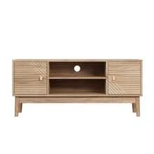Television Stands & Entertainment Centers - Oak + MDF - View 10