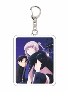 动漫亚克力钥匙扣系列可爱卡通钥匙扣包包，行李箱配件手机挂件汽车装饰品。 - 彩色 - 查看 19