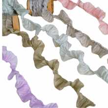 3cm breites plissiertes Spitzenband für Kleidung Handwerkskunst, DIY-Zubehör für Bekleidung, Nähzubehör, Rüschen-Nähstoff - Mehrfarbig - Übersicht 11