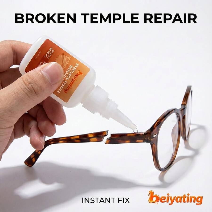 Instant Fix Eyeglass Repair Glue, Strong Bonding Adhesive For Broken Temple, Fashion Glasses And Eyewear Frames - Eyeglass Repair Glue - View 1