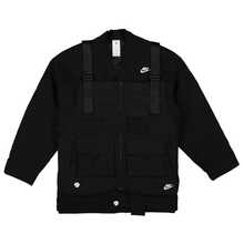 Chaqueta de trabajo Nike x  para exteriores, color liso, con múltiples bolsillos, corte asiático, unisex - Negro - Ver 7