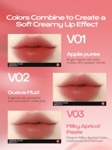 MISTINE 水果慕斯唇釉 V03 哑光质地 持久不粘腻 - V03 - 查看 7