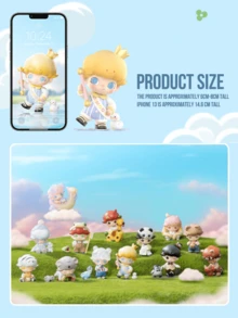 Pop Mart DIMOO动物王国系列盲盒 - 12款常规版 + 1款隐藏版，呈现充满想象力且和谐的自然主题动物系列。每款小摆件都捕捉了DIMOO可爱的动物造型，将奇幻与萌趣完美融合，并以精细的角色造型呈现。采用优质PVC/ABS材质，色彩鲜艳，雕刻精细。是DIMOO粉丝、盲盒收藏家和送礼者的理想之选，非常适合生日、节日礼物，或作为收藏品摆放在书桌、书架或其他您珍爱的空间。 - 彩色 - 查看 5