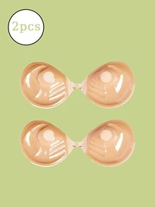 1/2pcs Backless Strapless Bra Dress, Invisible Reusable Enhancing Bra, Lightweight Comfortable Seamless Bra - Multicolor - View 12