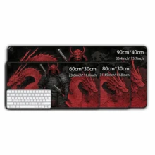1pc Medieval Knight & Dragon Castle Theme Gaming Mouse Pad - Ultra Smooth Non-Slip Waterproof Rubber Base With Stitched Edges - Durable Office Home Desktop Mat | Immersive Atmosphere | Smooth Surface Large Mouse Pad Office Desk Desk Office Supplies Office Decor Office Desk Desk Office Accessories Desk Mat Mousepad Study Table Mouse Pad For Desk Desk Decor - Multicolor - View 6