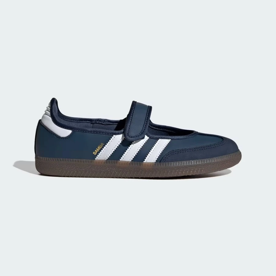 Adidas Samba Jane Shoes Navy Women's IH6484 - 海軍藍 - 查看 1